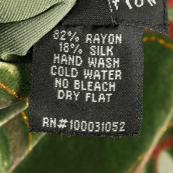 Citron Santa Monica Green Floral-Burnout Velvet Maxi Dress - Picture 8 of 9